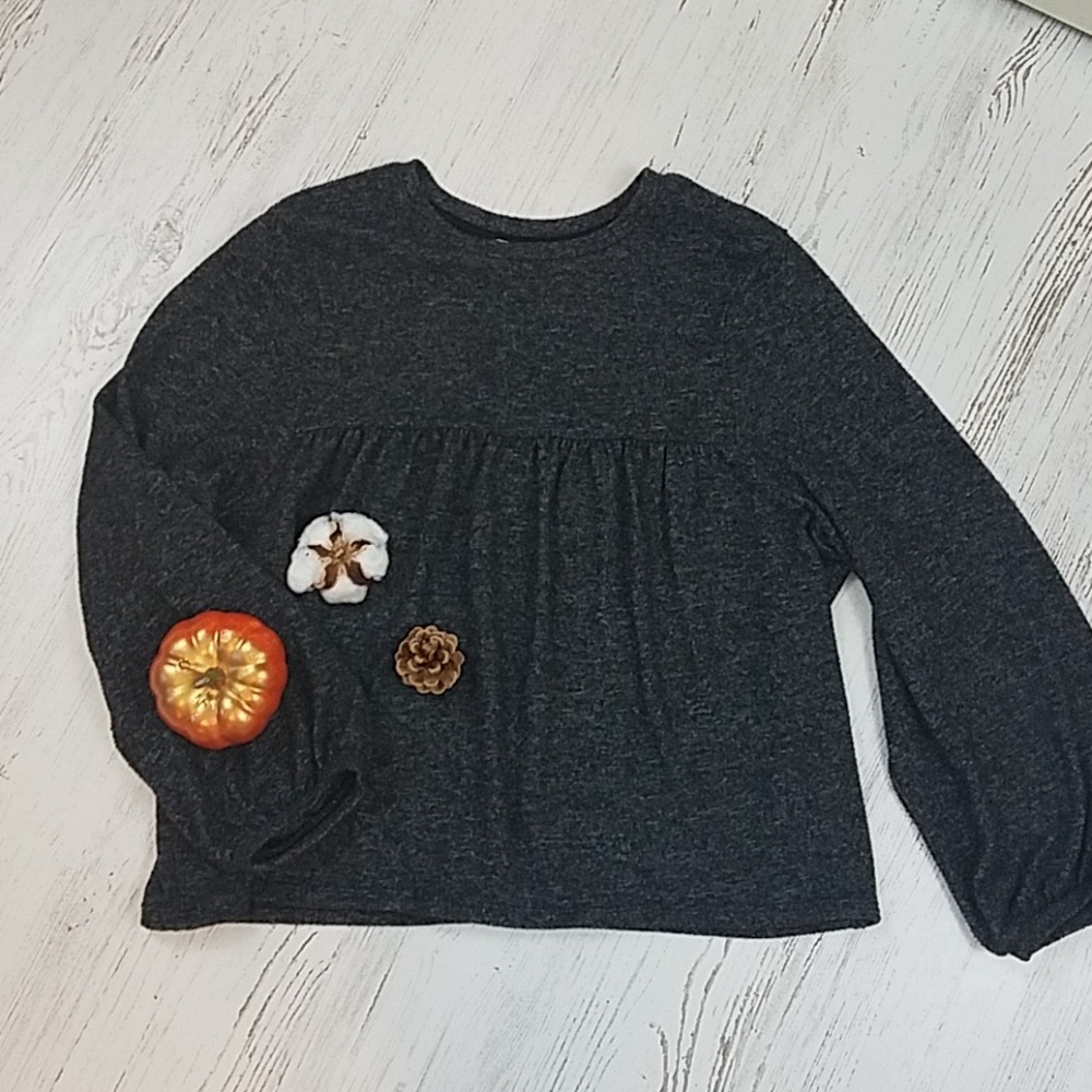 Zara Peasant Style Sweater